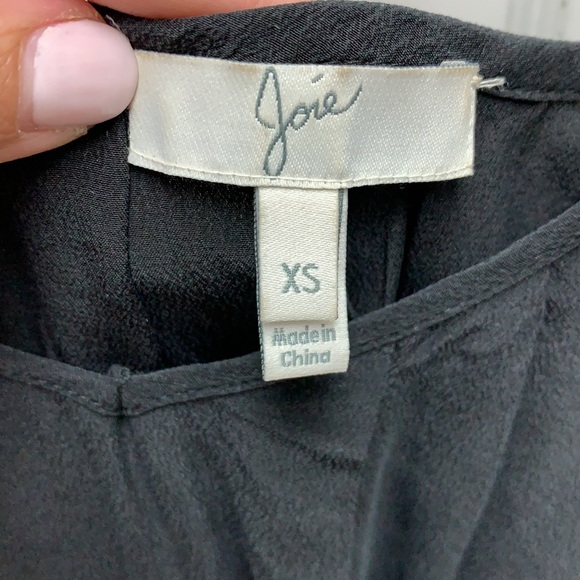 Joie Navy Cold Shoulder Mini Dress Size XS - Picture 4 of 6